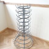 Large zinc bottle rack