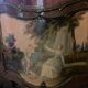 Display cabinet in Louis XV style from the late 19th century in painted wood.