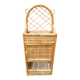 Étagère en osier vintage