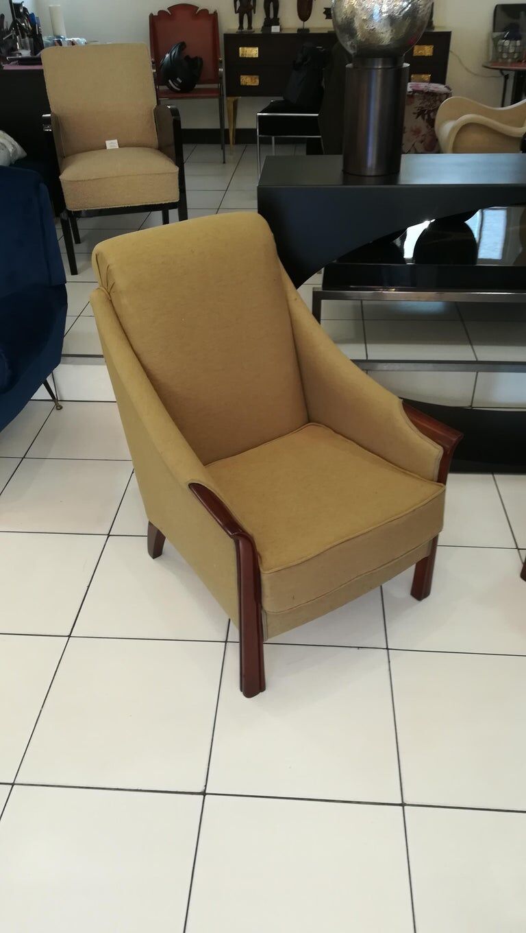 Pair of Art Deco armchairs, circa 1930