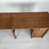 Oak industrial desk, 1930s