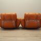 Ensemble de fauteuils orange, design Space Age, années 1960, production : Italie