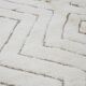 Large Beni Ouarain rug 325×200 – Handcrafted natural wool rug with soft diamond geometry, GO-946