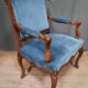 Fauteuil sculpté style régence