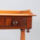 Antique mahogany writing desk with drawer, Italy, 19th century.