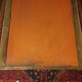 Large Louis Philippe mirror gilded with leaf. 137 x 99 cm.