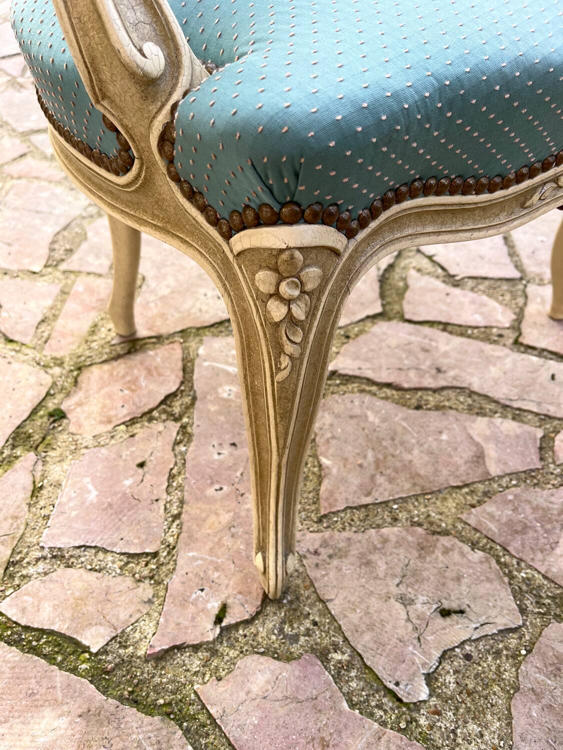 Fauteuil cabriolet Louis XV