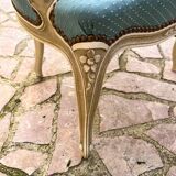 Louis XV convertible armchair