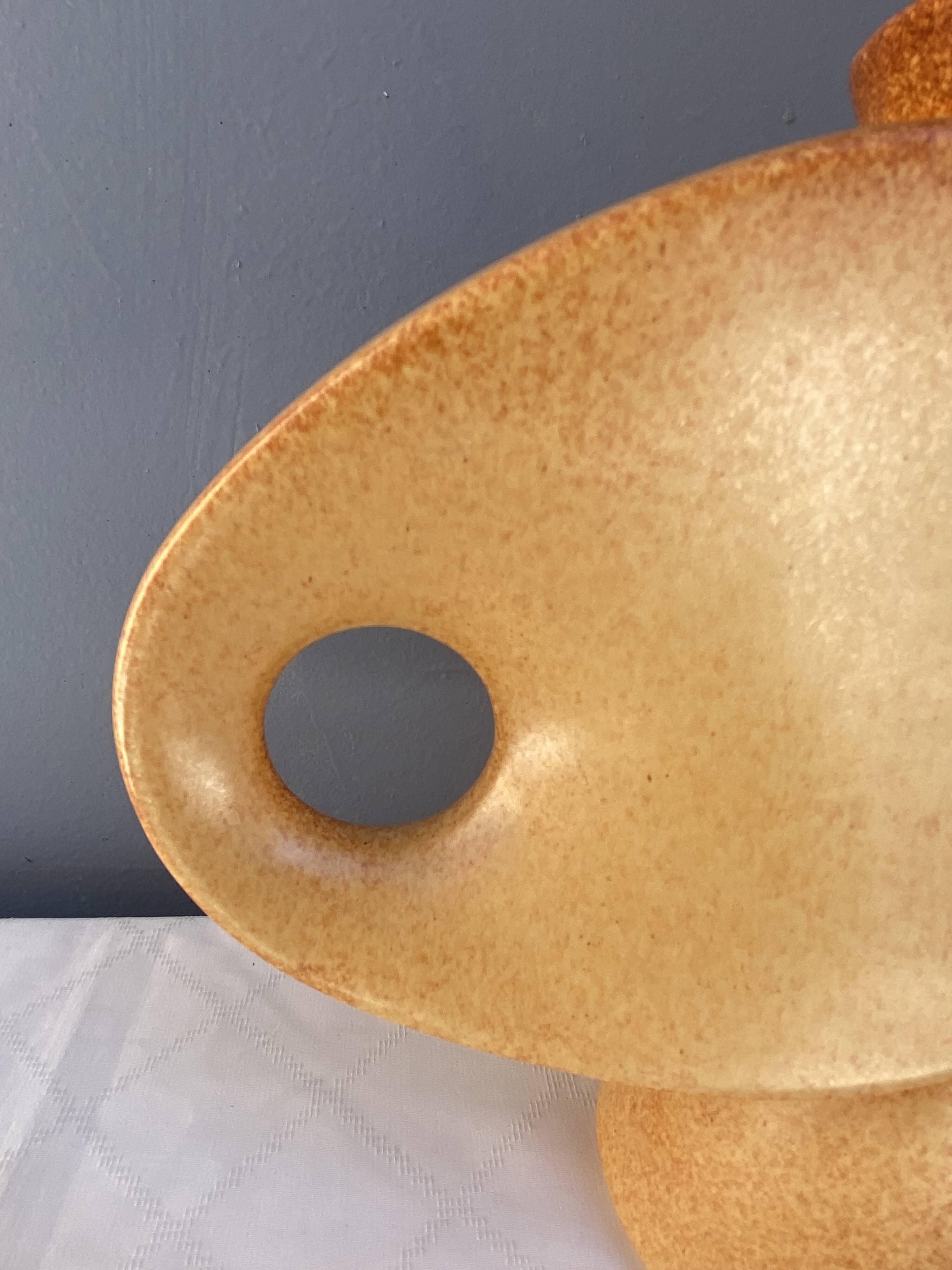 Bertoncello ceramic vase, Italy, 1960s
