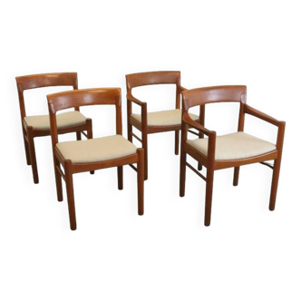 Set de 4 Bramin eetkamerstoelen 'Jersore'