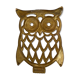 Dessous de plat hibou en laiton