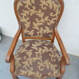 Pair of Louis Philippe-style armchairs