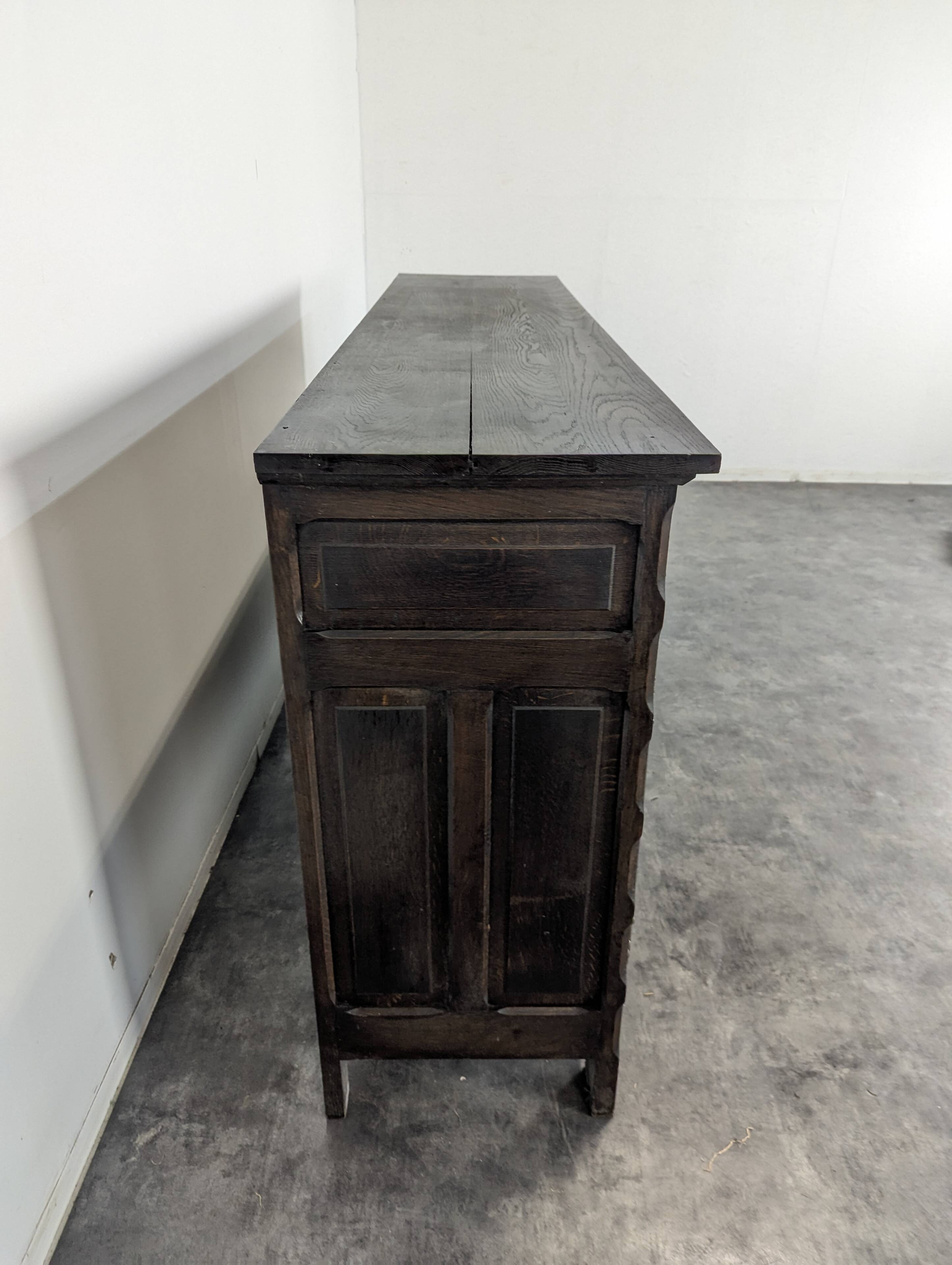 Brutalist 3-door sideboard