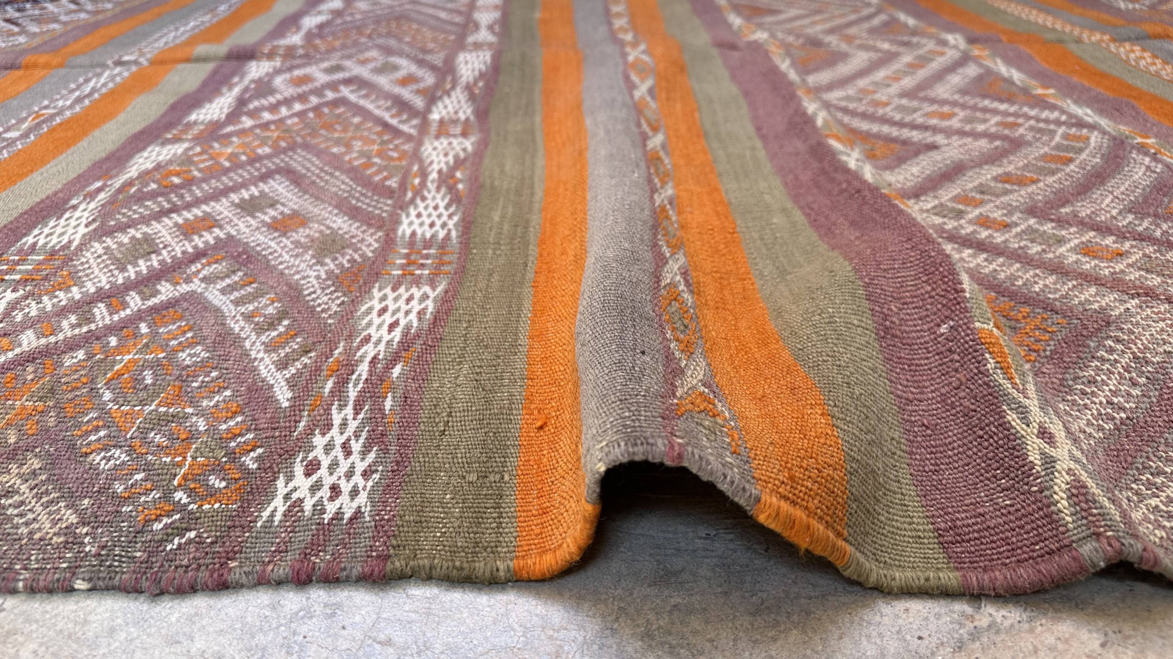 Berber Rug Kilim Beni M'guild - 302 x 154 cm