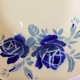 Set of 5 vintage flat plates from Grimaud Strasbourg, Poitiers model, porcelain