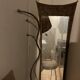 Dressing table coat rack by Roger Landault with its chair.