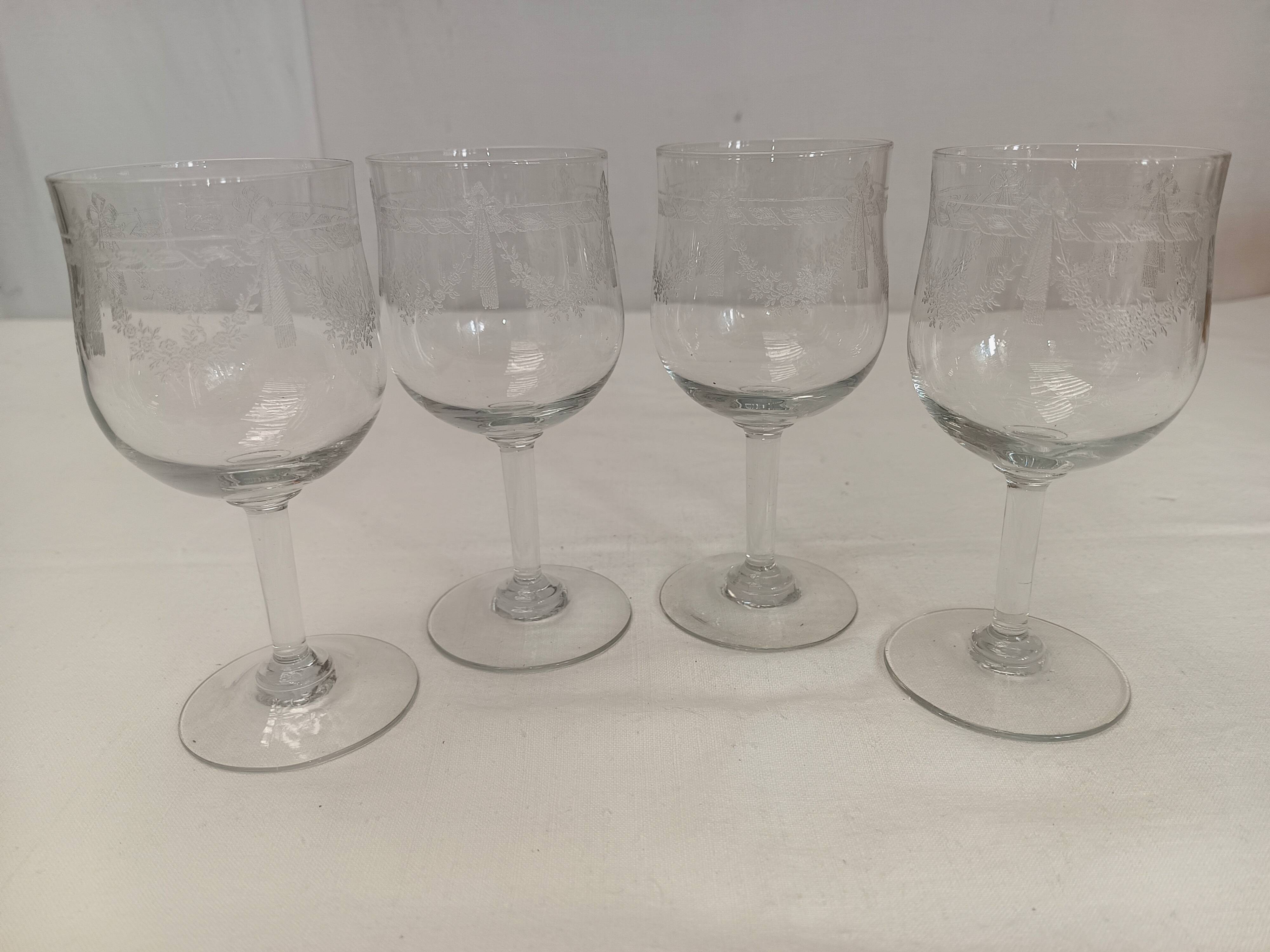 Grands verres Meisenthal modèle Pasteur gravure Empire