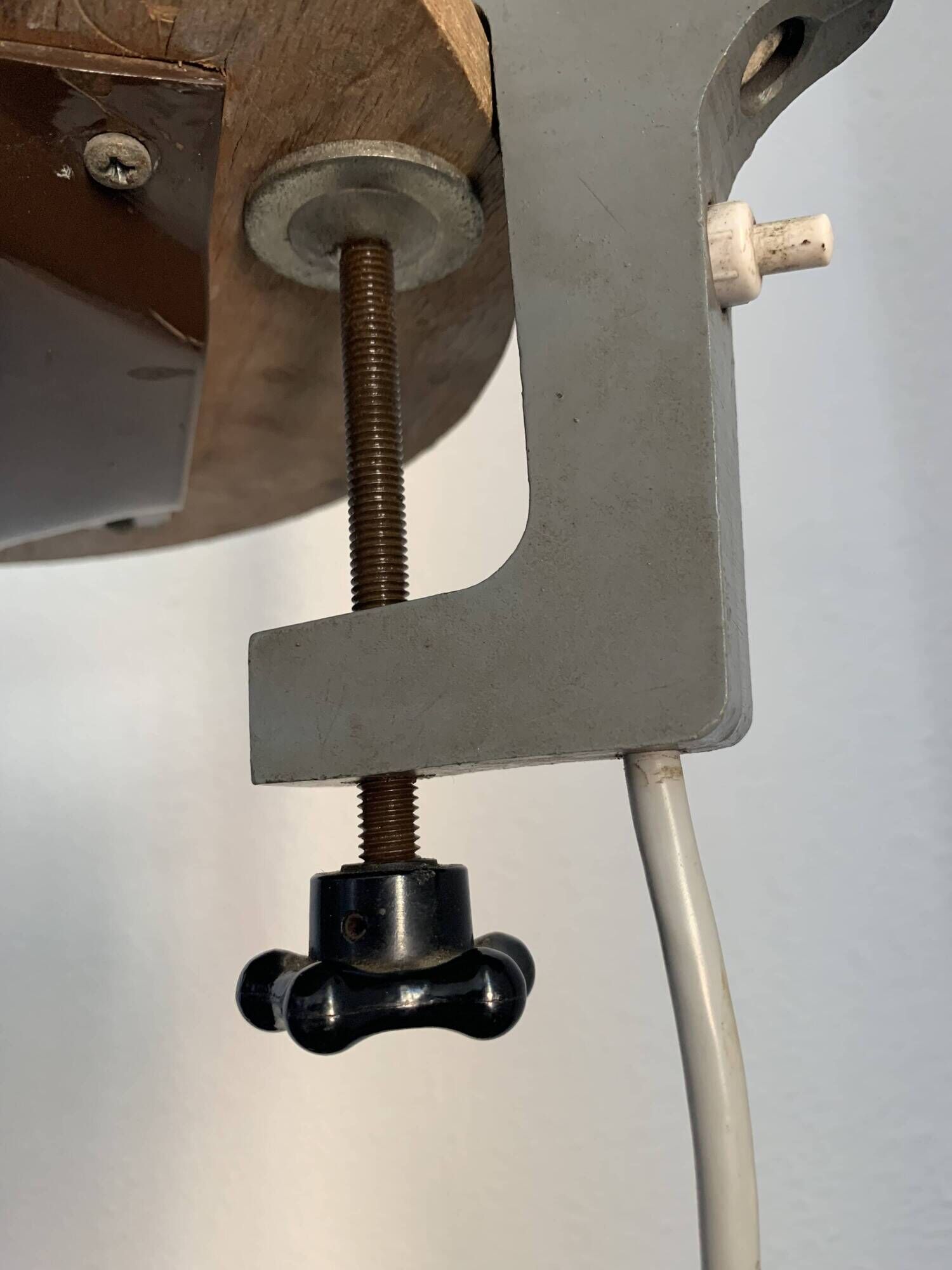 Lampe vintage 1950 d'architecte Jumo atelier bureau - 55 cm