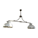 Brass and opaline pool suspension