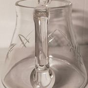 Crystal water pitcher early twentieth century