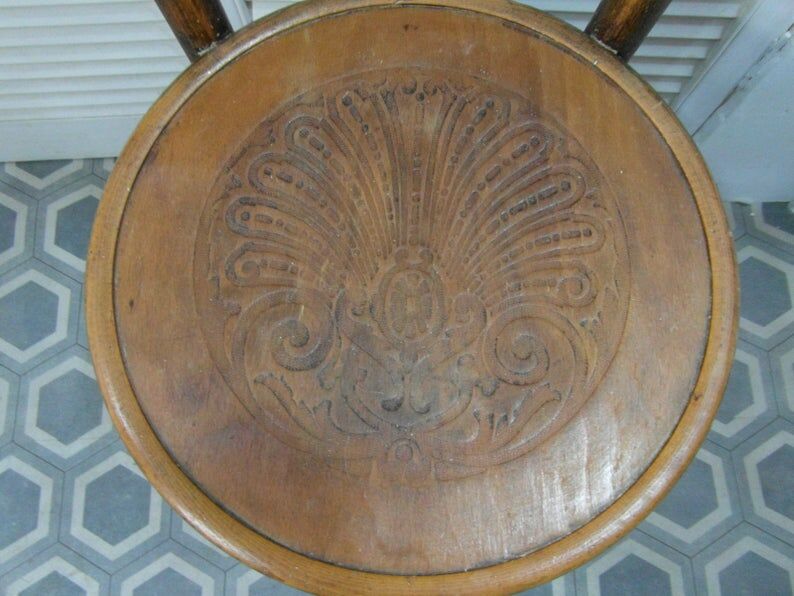 Chaise style Thonet en bois courbé art déco