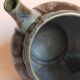Denbac art-deco pitcher in flammé sandstone