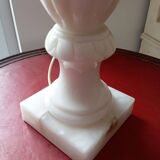 Vintage marble foot lamp