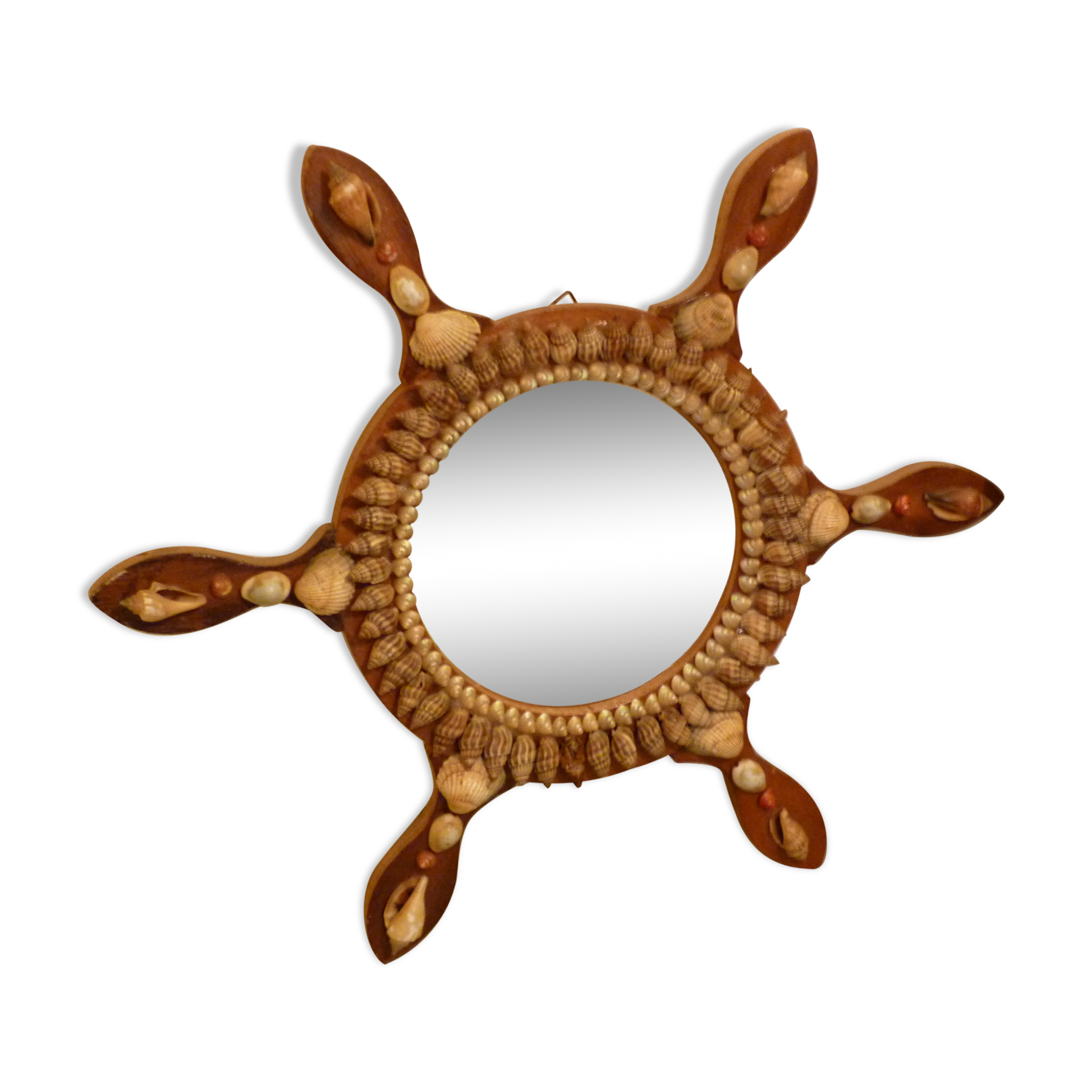 Miroir Vintage Souvenir De Bord De Mer 37cm Selency