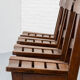 Ensemble de chaises de salle à manger brutalistes des années 1970