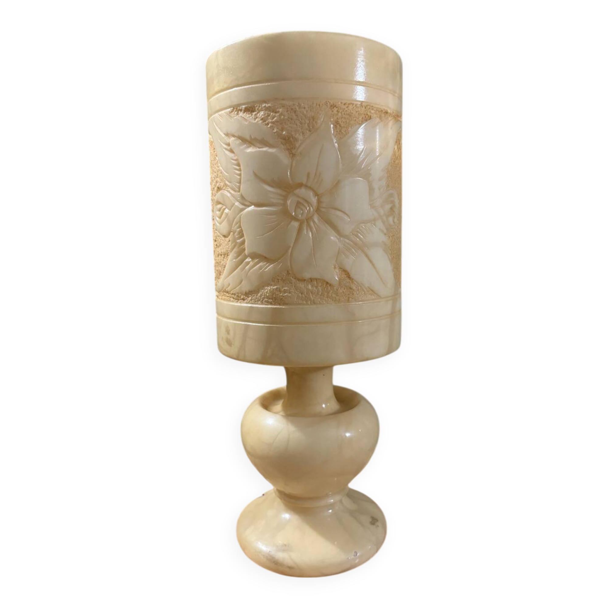 Lampe en albâtre 40cm