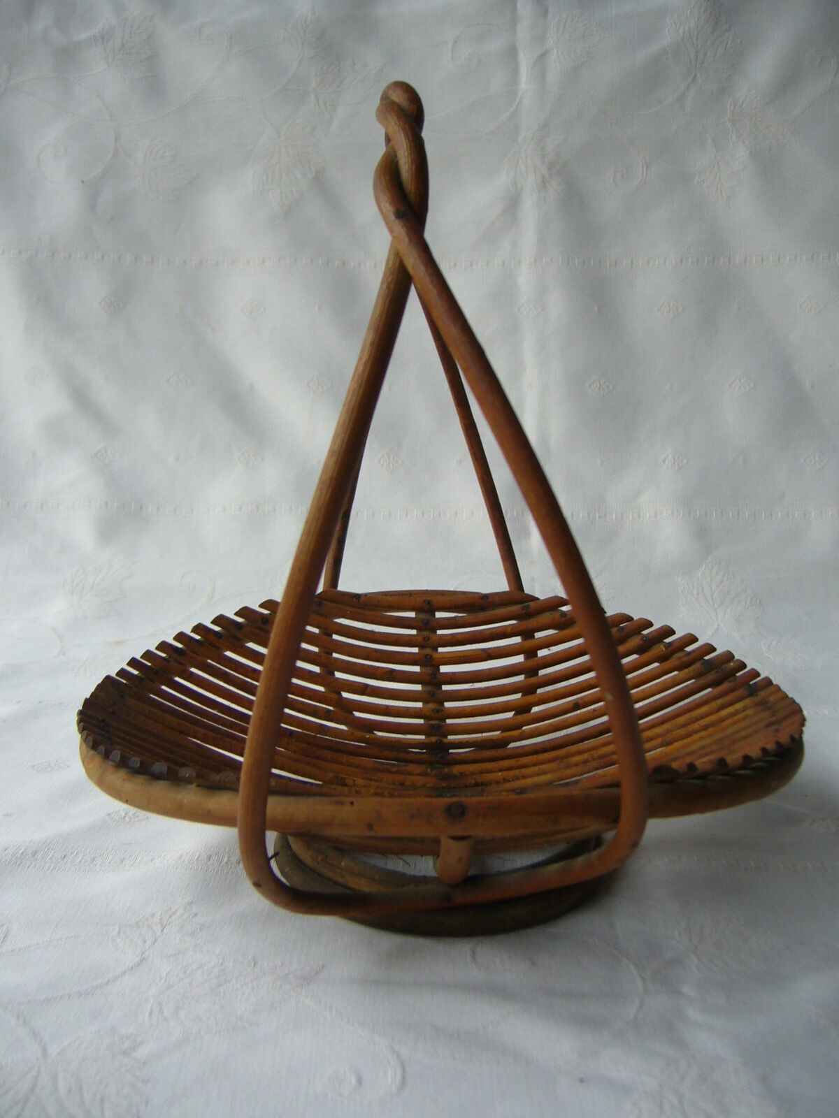 Vintage wicker basket