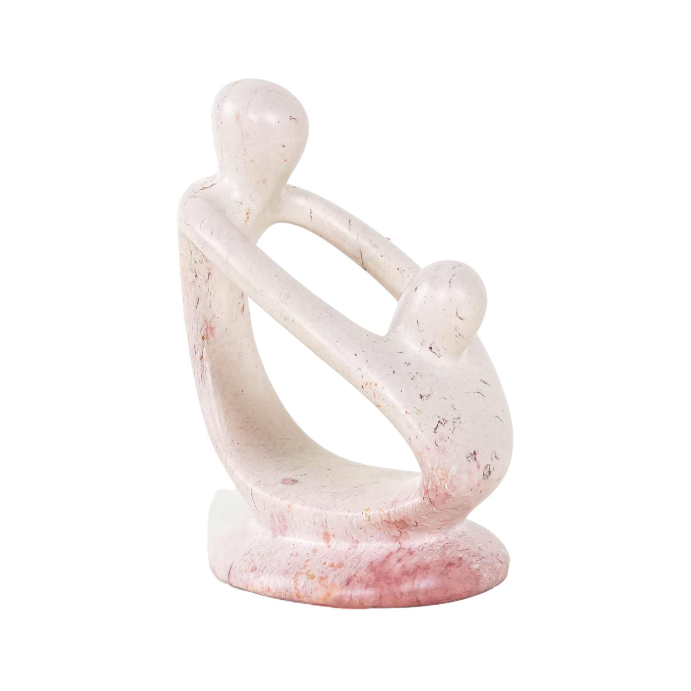 Abstract sculpture of a figure with a child, Danish design, 1980s, made in