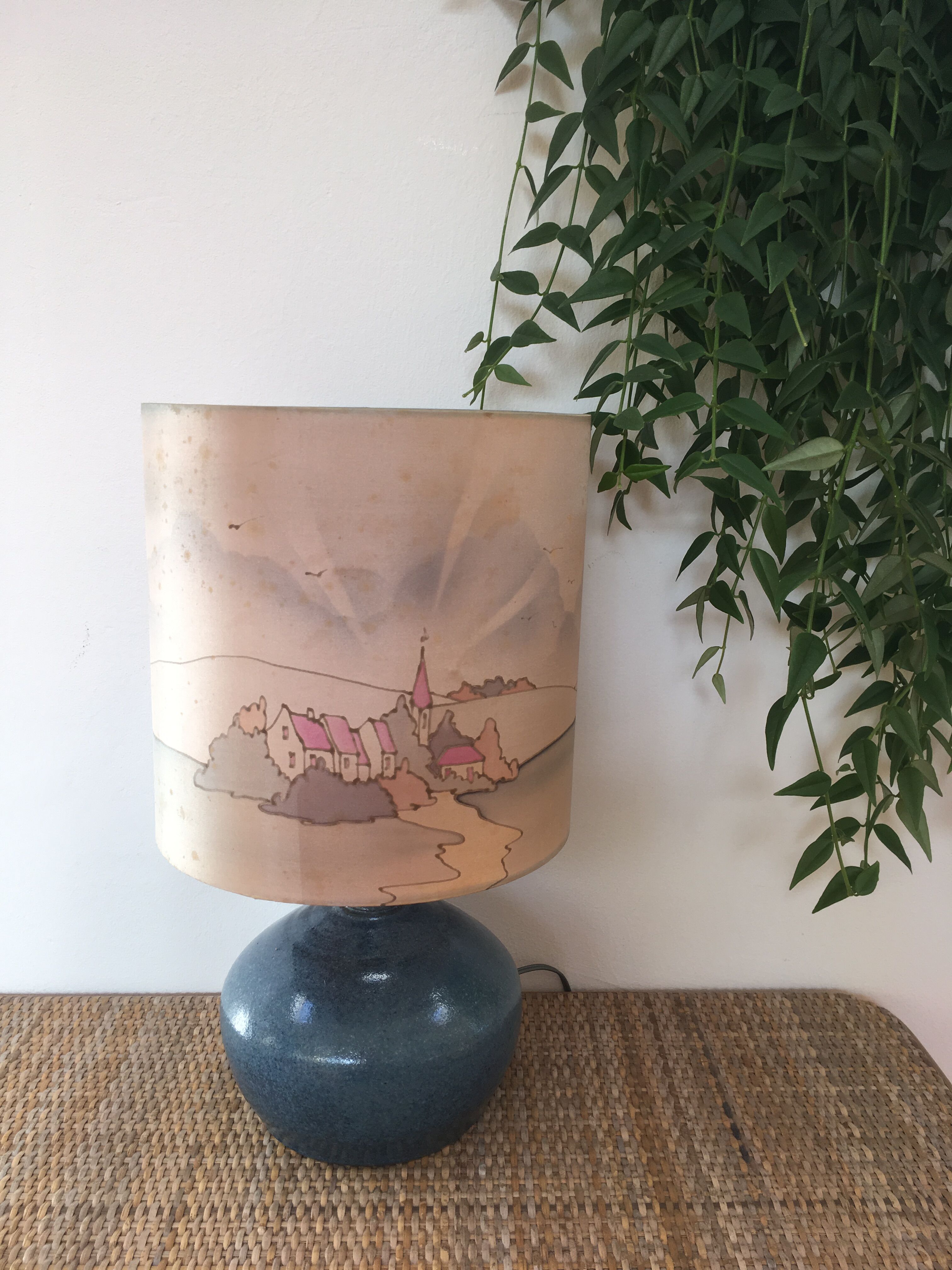 Vintage bedside lamp