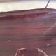 Belgian modernist long mahogany sideboard 1970s
