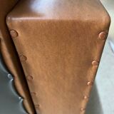Fauteuil chauffeuse skaï 60’s