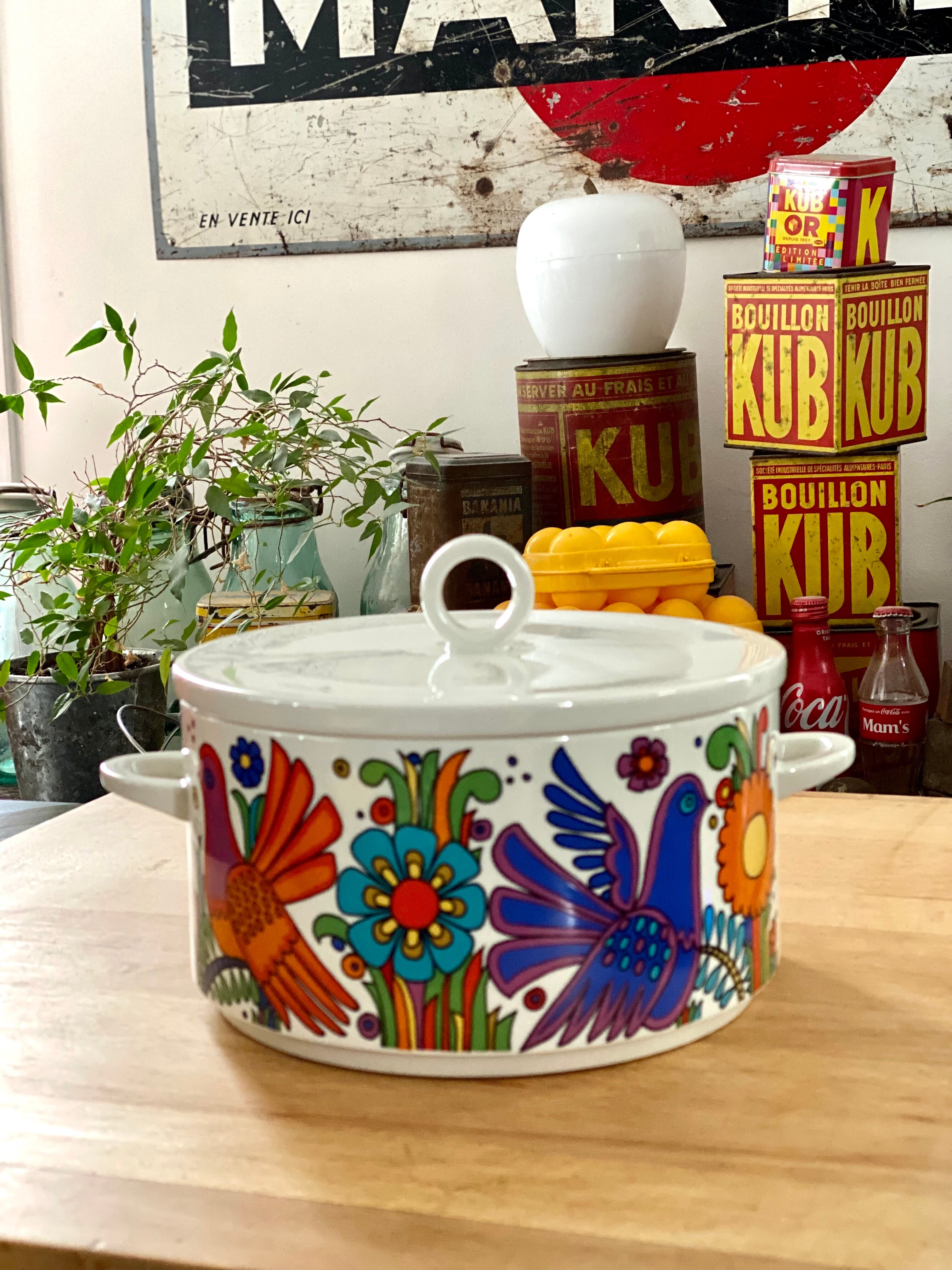 Soup pot Acapulco vintage