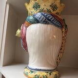 Sicilian vase man frutta large