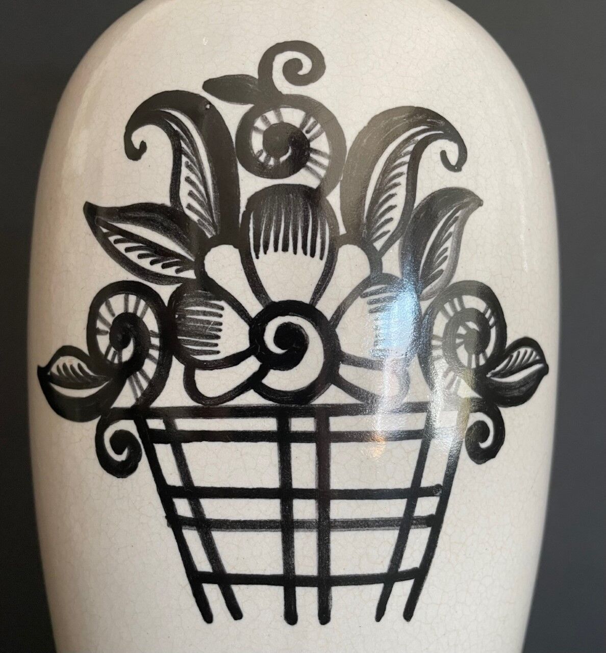 Art Deco Vase Desvres Henri Delcourt