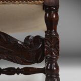 Fauteuil Trône du 19ème siècle de Style Renaissance