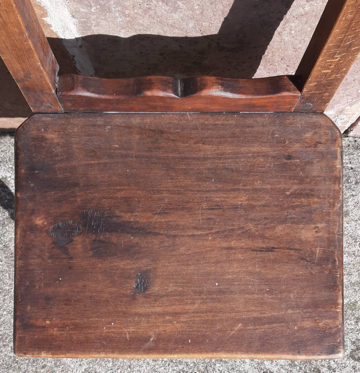 Lorraine chair. (Solid wood, 19th century)