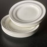10 small plates from Gien