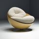 Esfera lounge chairs by Ricardo Fasanello, Brazil, late 1960s