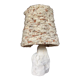Raw stone lamp