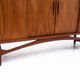 Teak highboard chest of drawers, Denmark, 1960s