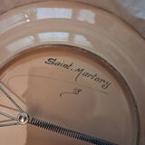 Vintage decorative plate 40/60 Saint Martory