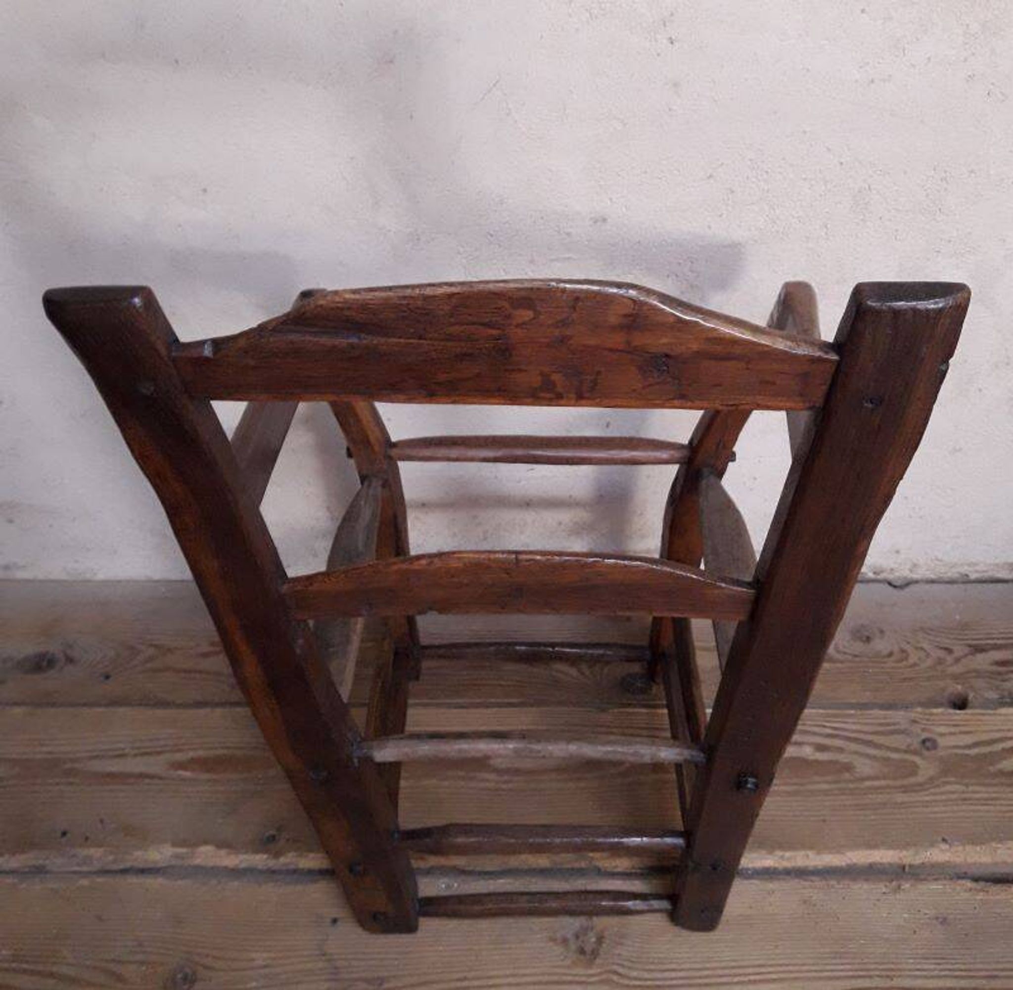 Fauteuil art populaire ancien campagne
