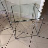 Max Sauze isosceles cubic coffee tables