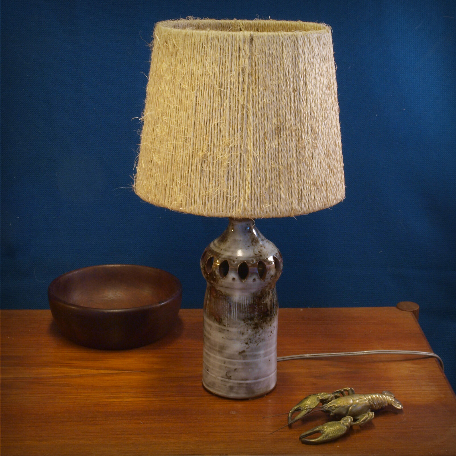 Ceramic lamp foot by Chantal and Thierry Robert