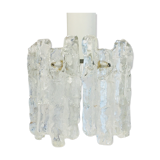 Mid-Century Murano Ice Glass Ceiling Lamp by J.T. Kalmar, Austria, 1960s