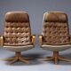 Paire de fauteuils, Sam Larsson for DUX et lænestole, model Mona